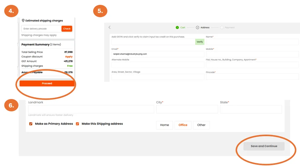 Search example