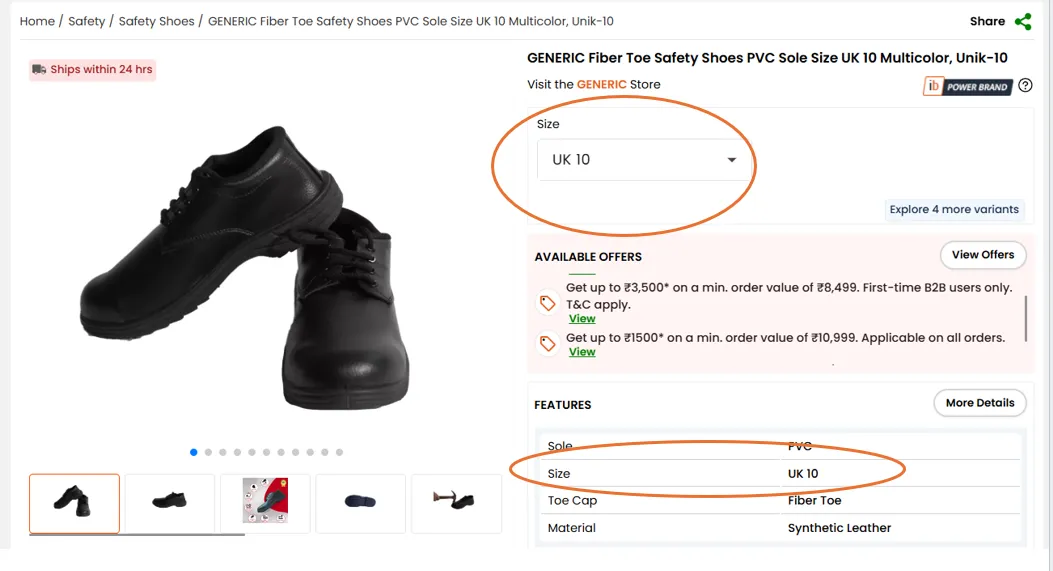 Safety Boots and Shoes