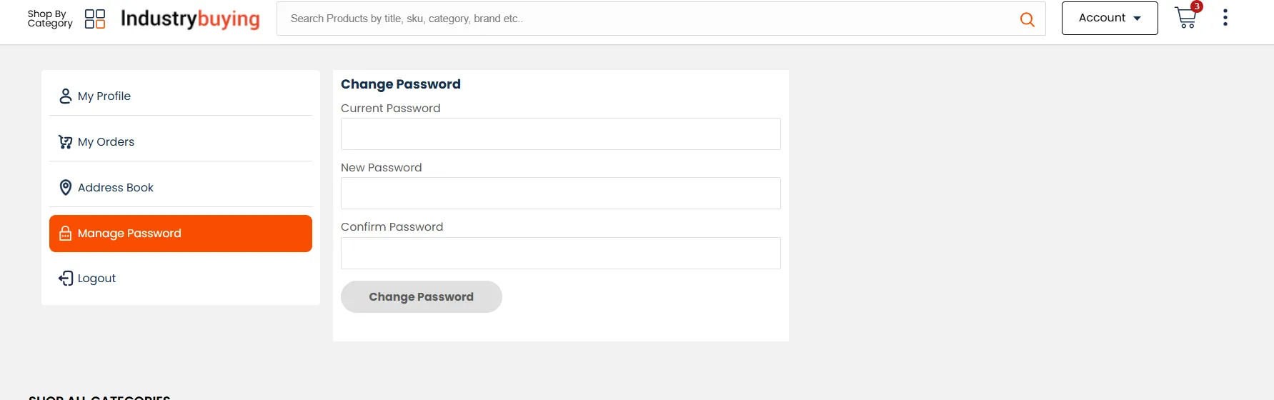 Manage Password