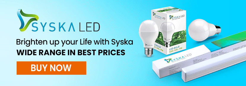 Brighten up your Life with Syska