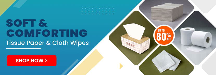 Tissue Paper & Cloth Wipes