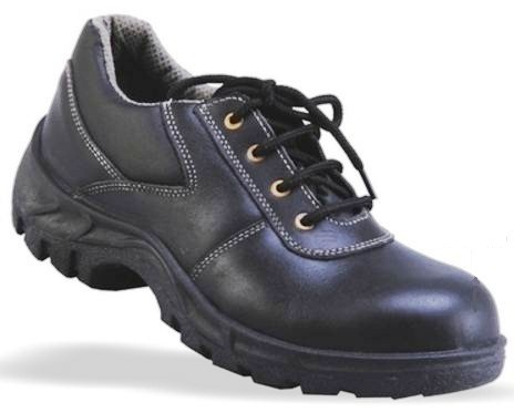 Mangla Target 6 No. Black Safety Shoes 